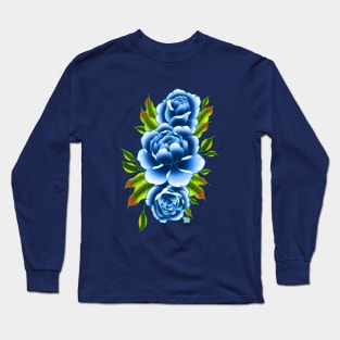 Blue Long Sleeve T-Shirt